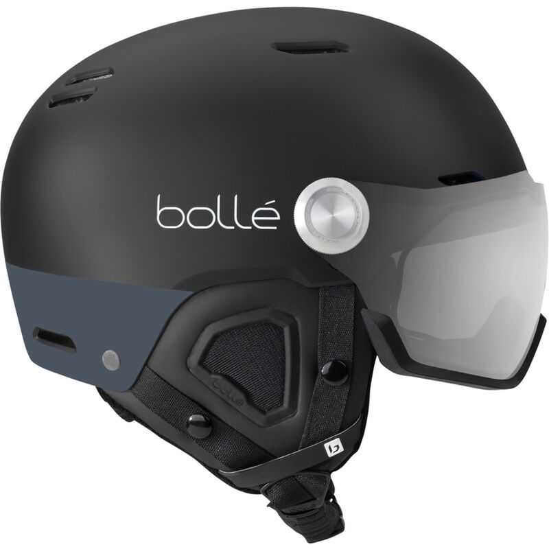 MIGHT VISOR PREMIUM, Matte Black & Grey-Photochromic Silver Cat 1 to 2, hi-res image number null